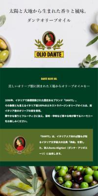 OLIIO DANTEのLPデザイン（調味料・甘味料・ダシ・スープ／グリーン系／シンプル系）スマホ版