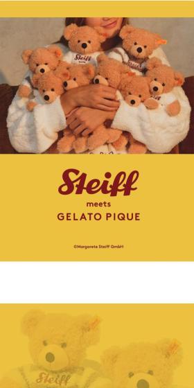 Steiff meets GELATO PIQUEのLPデザイン（レディースファッション／イエロー系／かわいい系）スマホ版