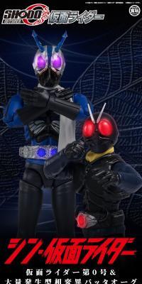 SHODO-O シン・仮面ライダー 仮面ライダー第0号＆大量発生型相変異バッタオーグのLPデザイン（玩具・ホビー・フィギュア／ブラック系／かっこいい系）スマホ版