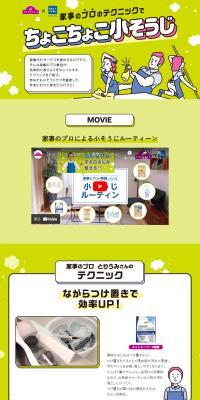 Frequent Quick Cleanups LP design (detergent / Green tones / Trust and Safety) PC version