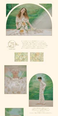 2024 Alphonse Mucha Collection LP design (Women's fashion / yellow / Arts) PC version