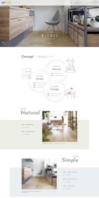 LAY Flooring Pitafy LP design (architecture / White-based / Simple) PC version