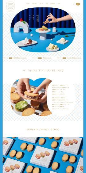 HAKKOANKOSAND LP design (Western confectionery / Shades of blue / Cute style) PC version