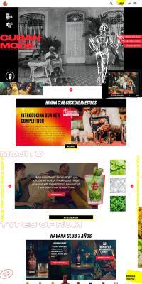 HavanaClub LP design (Other alcoholic drinks / yellow / Cool style) PC version