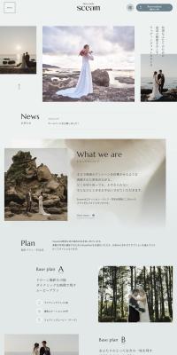 sceam LP design (Businesses, companies, stores / Green tones / Refined style) PC version