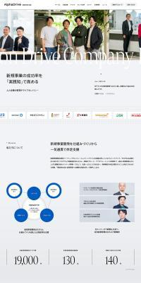 New Business Support LP design (Businesses, companies, stores / Shades of grey / Stylish type) PC version