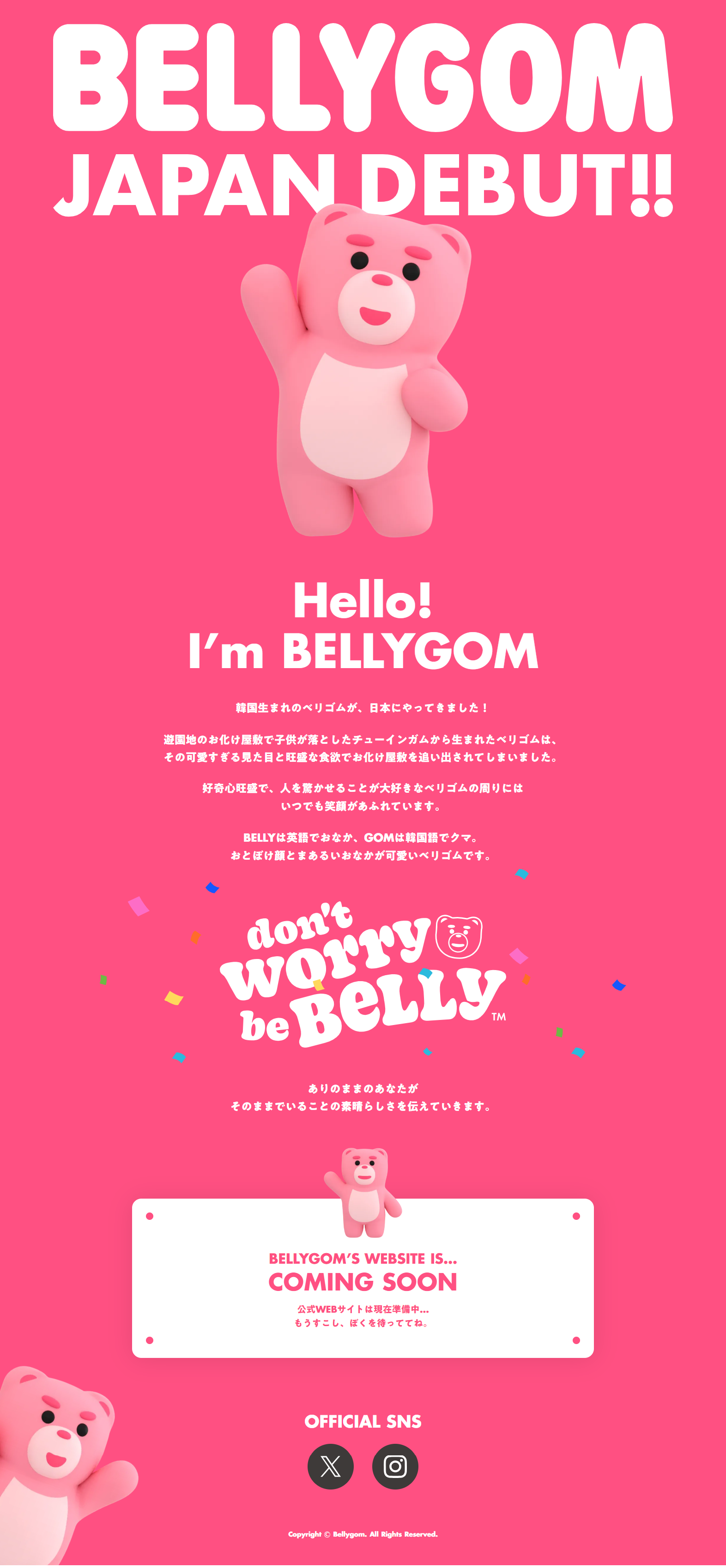 BELLYGOM LP design (Wallets, accessories,pouches / Pink shades / Cute style) PC version