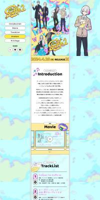 shuffle2 LP design (Music, Festivals, Live Shows / yellow / Manga) PC version