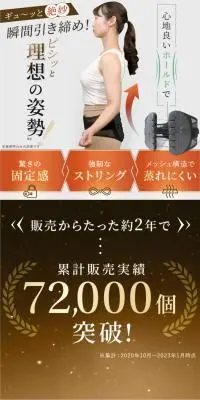 骨盤整隊カシャーンのLPデザイン（美容・健康機器／オレンジ系／にぎやか系）PC版