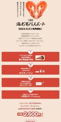 小田急海老名パスポートのLPデザイン（イベント・キャンペーン・ギフト／オレンジ系／かわいい系）スマホ版