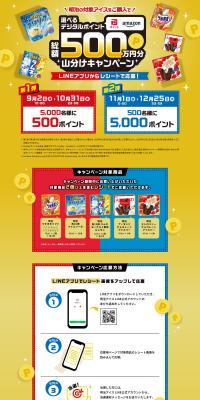 Choose Your Digital Points Giveaway Campaign LP design (Western confectionery / Gold tones / Lively type) PC version