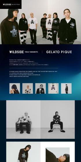 WILDSIDEYOHJIYAMAMOTO LP design (men's fashion / Shades of blue / Cool style) PC version