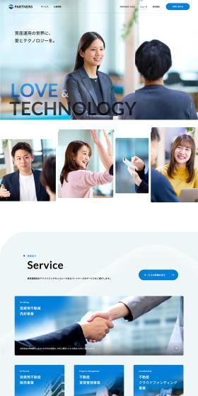 Partners Inc. LP design (Businesses, companies, stores / Shades of blue / Trust and Safety) PC version