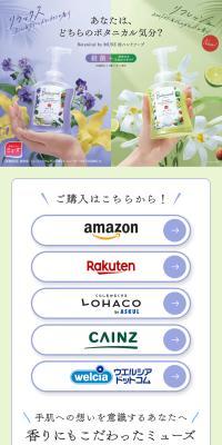 BotanicalbyMUSE Foaming Hand Soap LP design (Skincare, Bodycare, Haircare / Multi-color type / Cute style) PC version