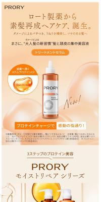 PRORY LP design (Skincare, Bodycare, Haircare / Orange tones / Refined style) PC version