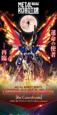 METAL ROBOT魂 ＜SIDE MS＞ デスティニーガンダムのLPデザイン（玩具・ホビー・フィギュア／ブラック系／かっこいい系）スマホ版