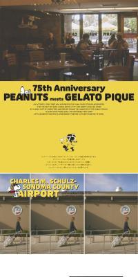 75thAnniversaryPEANUTSmeetsGELATOPIQUE LP design (Kids fashion / yellow / Cute style) PC version