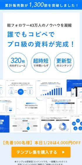 1,300部突破!究極のスライドテンプレ集のLPデザイン(デザイン・アプリ・システム/ブルー系/シンプル系)スマホ版
