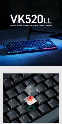 KEYBOARD VK520LLのLPデザイン（パソコン・周辺機器／ブラック系／かっこいい系）スマホ版
