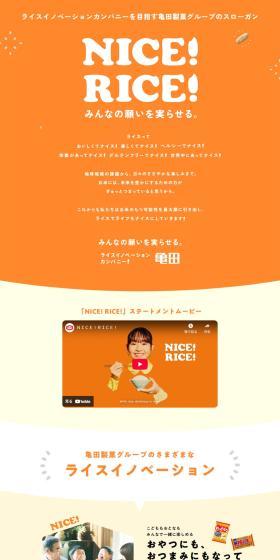 Rice Innovation LP design (Rice, Grains, and Cereals / yellow / Simple) PC version