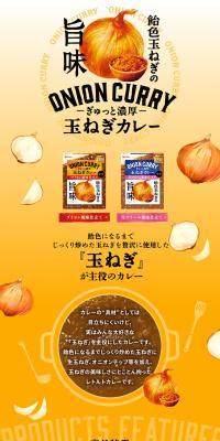 Onion Curry LP design (Seasonings, Sweeteners, Broth, Soup / Orange tones / Organic) PC version