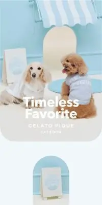 ジェラート ピケ キャット＆ドッグのLPデザイン（ペットフード ・ ペット用品／カラフル系／かわいい系）スマホ版