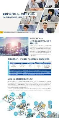 株式会社ソフテスの採用サイトのLPデザイン（中途採用／イエロー系／シンプル系）PC版