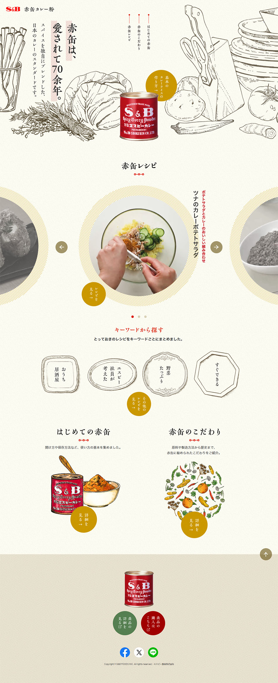 Aka-kan Color Powder LP design (Seasonings, Sweeteners, Broth, Soup / Beige tones / Natural style) PC version