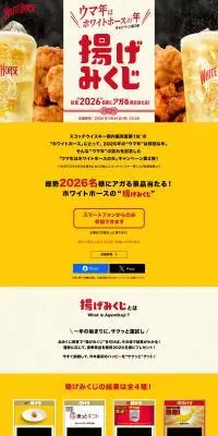 揚げみくじのLPデザイン（ビール・発泡酒／イエロー系／力強い系）PC版