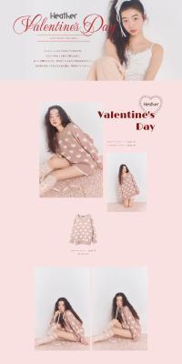 Heather x Phillychocolate LP design (Women's fashion / Pink shades / Cute style) PC version
