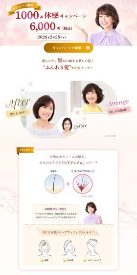 Hair Up Alpha LP design (este / Beige tones / Refined style) PC version
