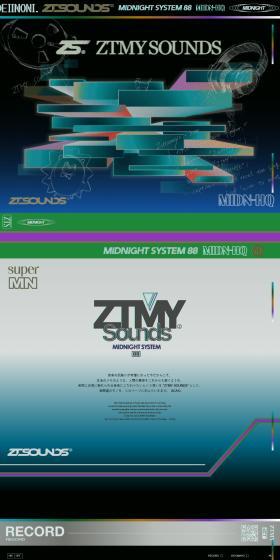 ZTMYSOUNDS LP design (Music, Festivals, Live Shows / Multi-color type / Manga) PC version
