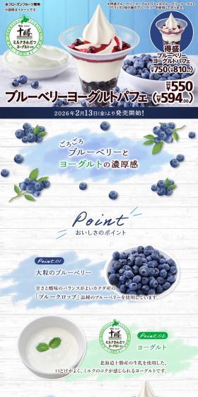 Buruuberii Yooguruto Pafe LP design (Western confectionery / Shades of blue / Refreshing type) PC version