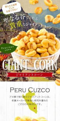 ジャイアントコーンのLPデザイン（カラフル系）スマホ版
