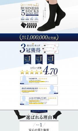 ビジネスソックス10足セット