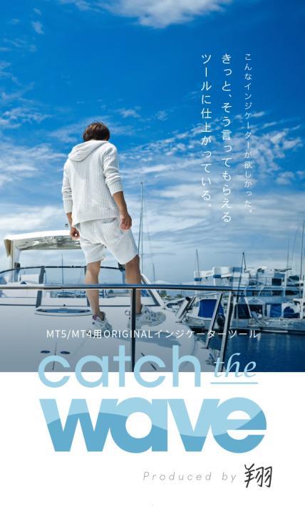 MT5/MT4用オリジナルインジケーターツール Catch the wave｜株式会社11.59様のLP制作実績