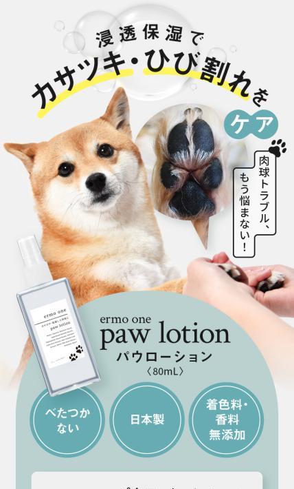 ermo one パウローション｜株式会社ワールドビューティワークス様のLP制作実績